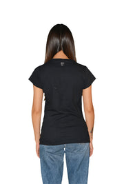 Womens Black/Silver OG Paisley T Shirt