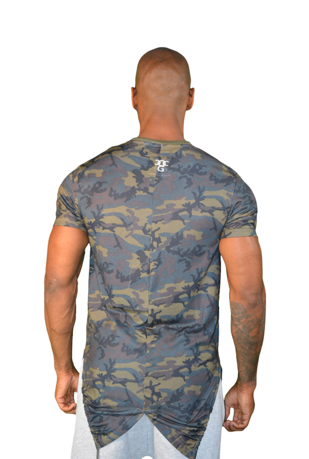 Mens Camouflage OG Long T Shirt