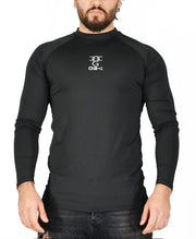 Mens O.G 1 Sports Base layer Black Long Sleeve Compression Shirt
