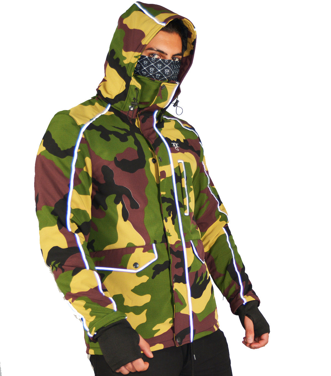 ジャケット・アウター refomed CASTRO JAMPER (CAMO) DEFENDER X COMMUTER JACKET CAMO – O.G. Clothing