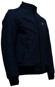 Omar Guevara 'Alpha Biker' Jacket Navy Blue